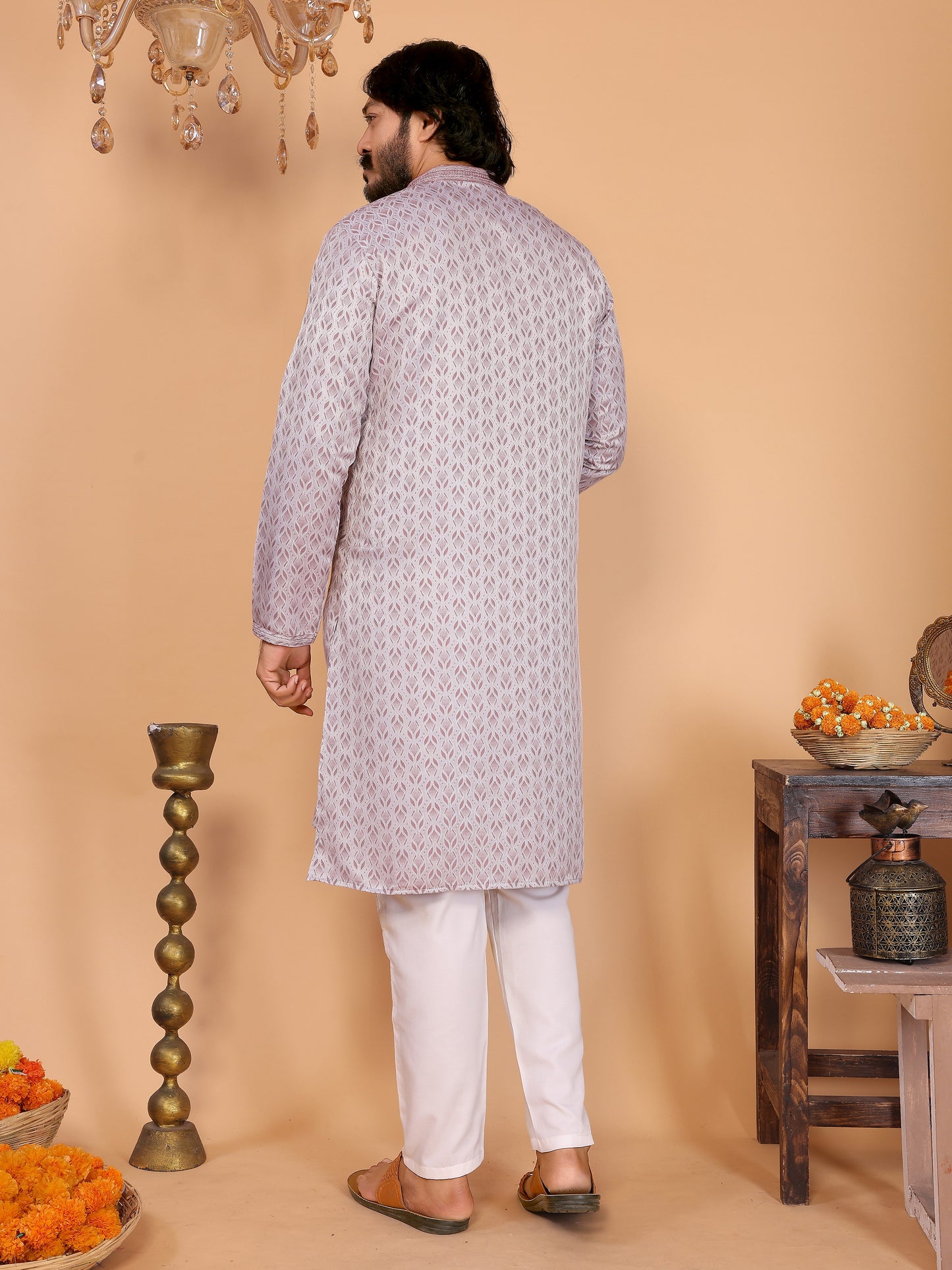 Dusty Pink Kurta Pajama