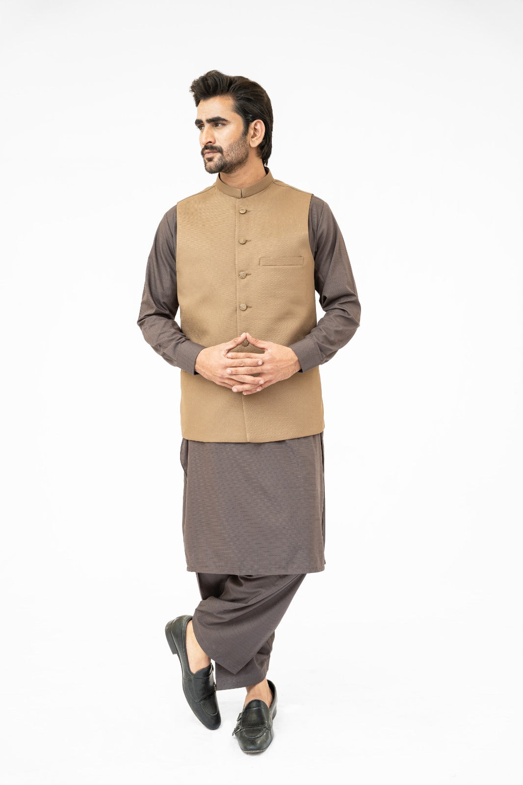 Camel Waistcoat