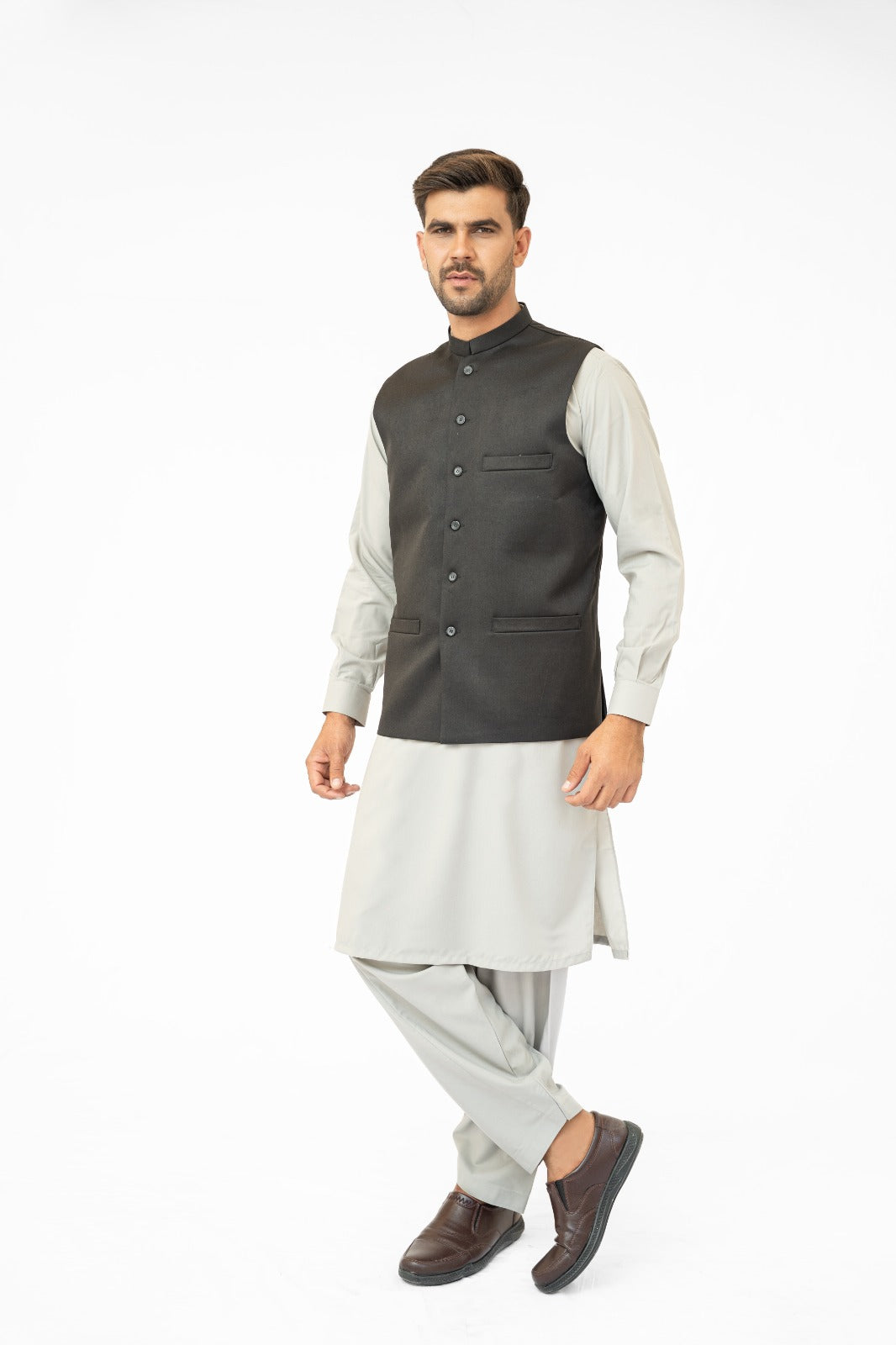 Classic Black Waistcoat