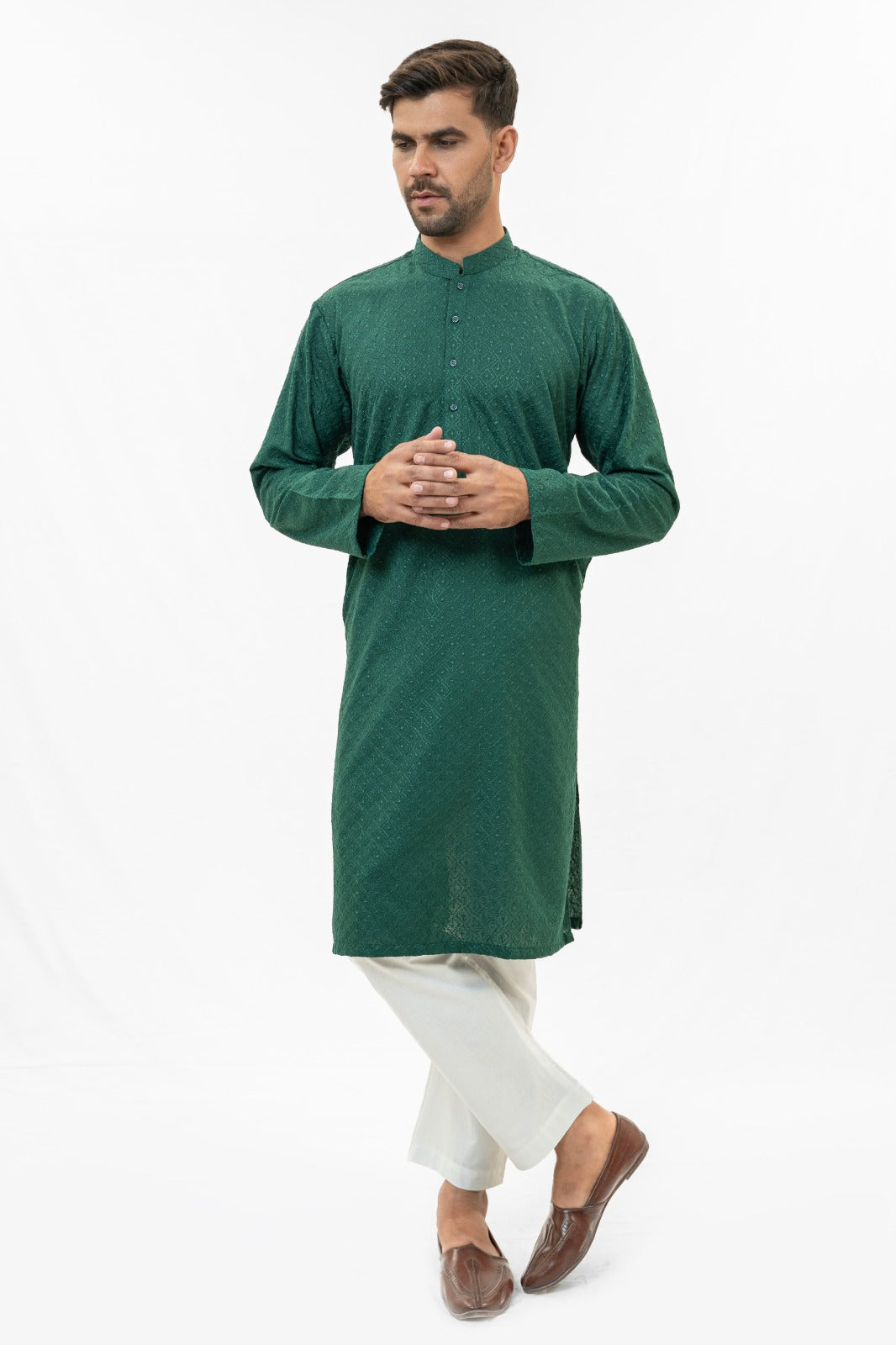 Green Meadow Kurta Pajama