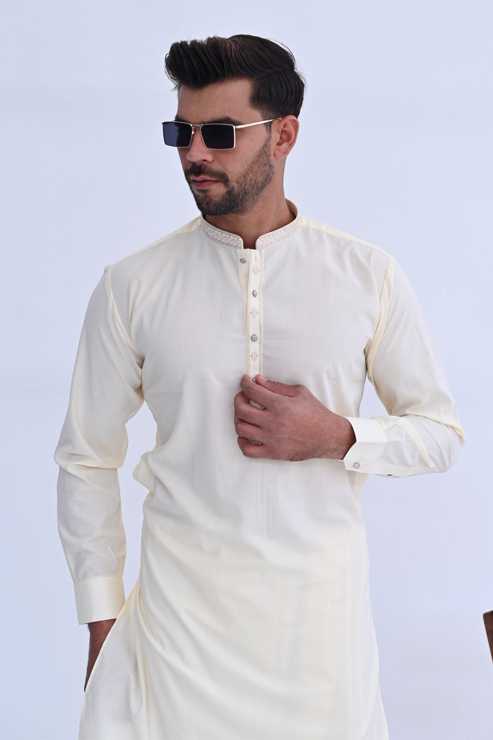 Cream Dream Kurta Shalwar