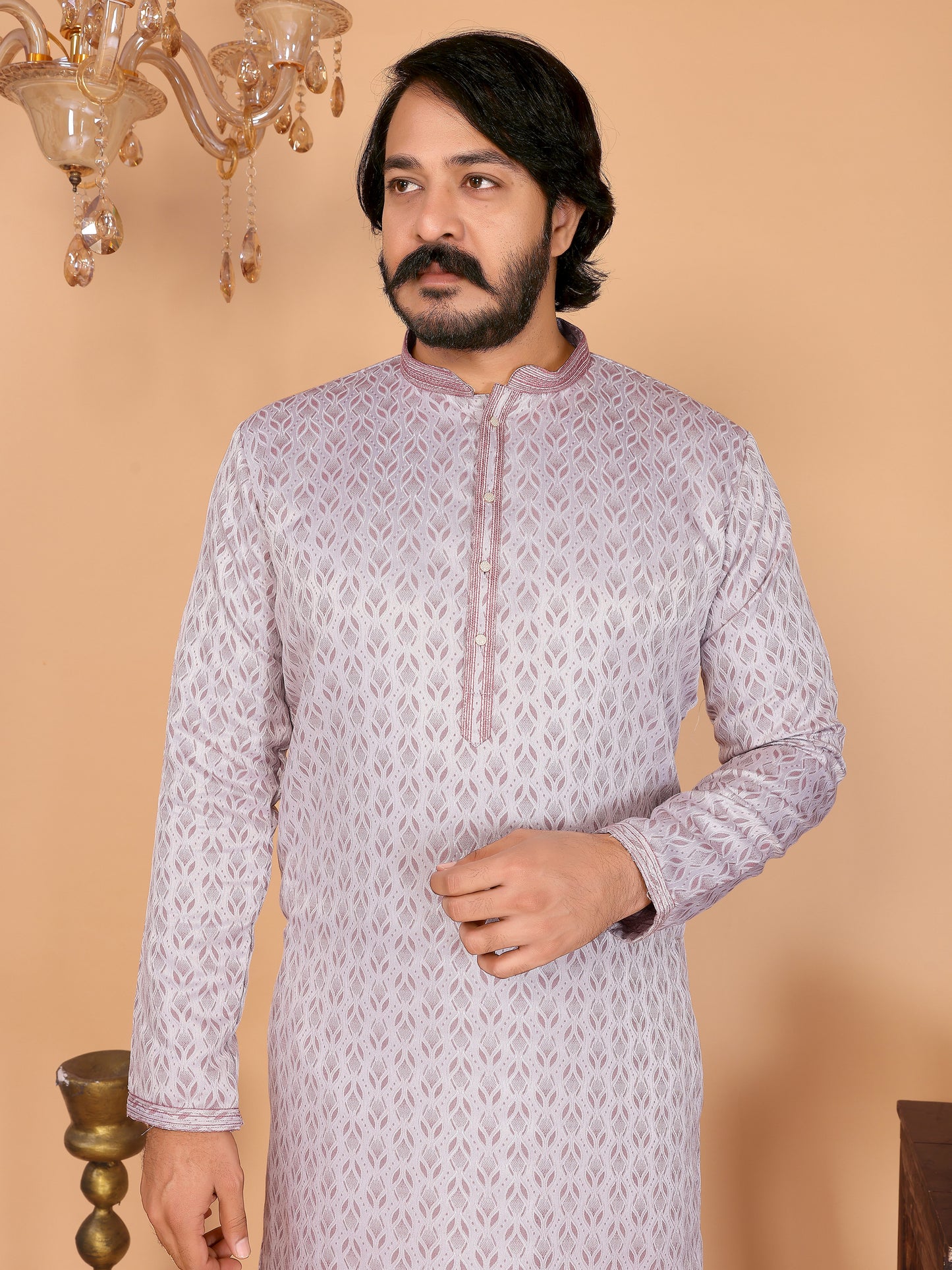 Dusty Pink  Kurta Pajama