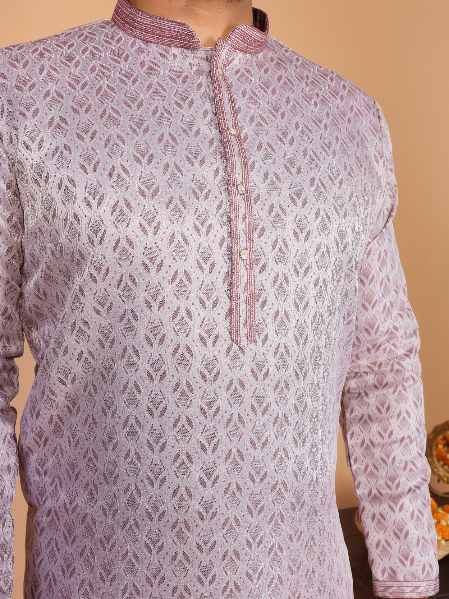 Dusty Pink  Kurta Pajama