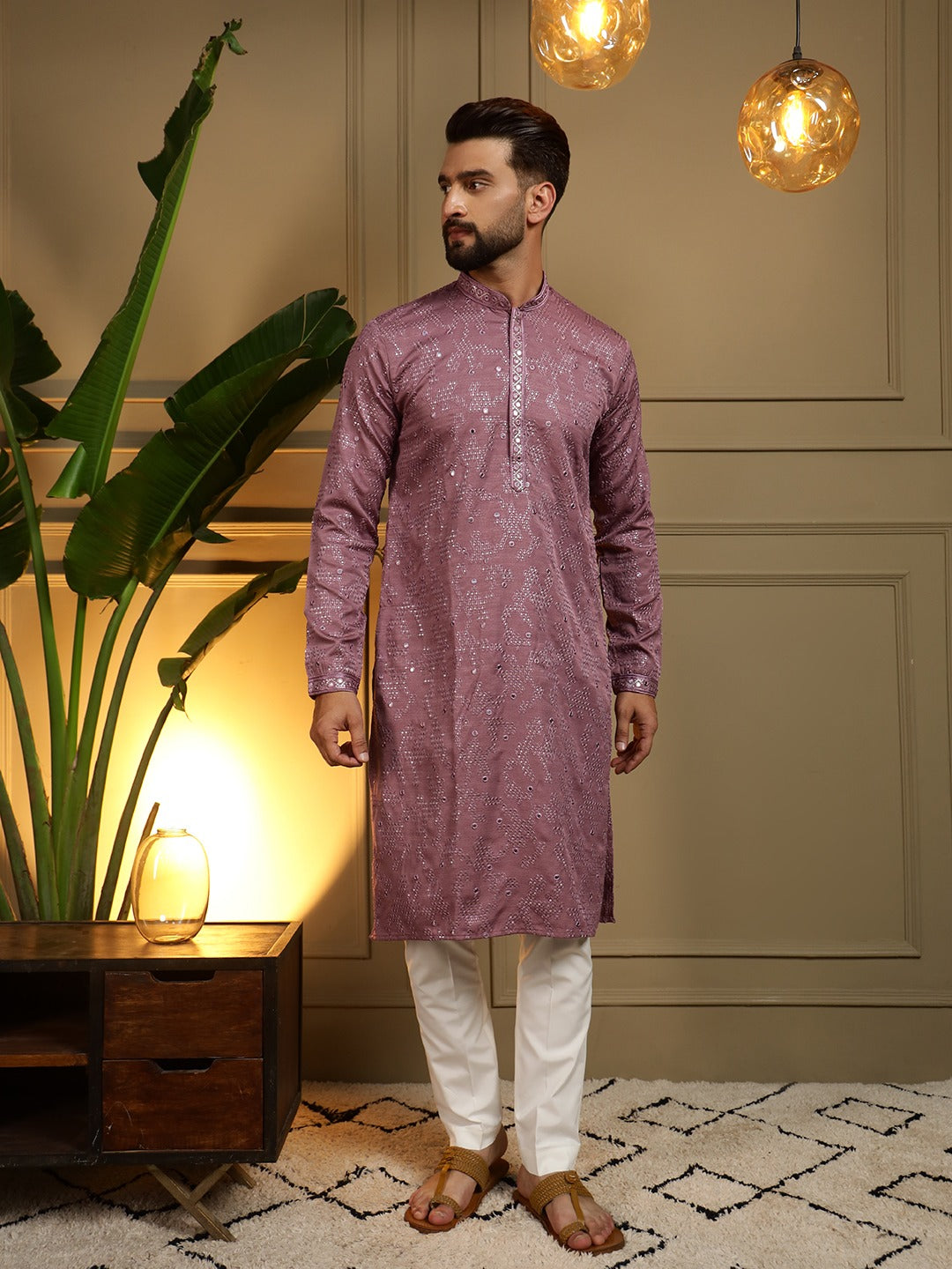 Luxe Purple Kurta Pajama