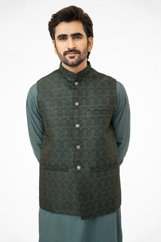 Emerald Green Waistcoat