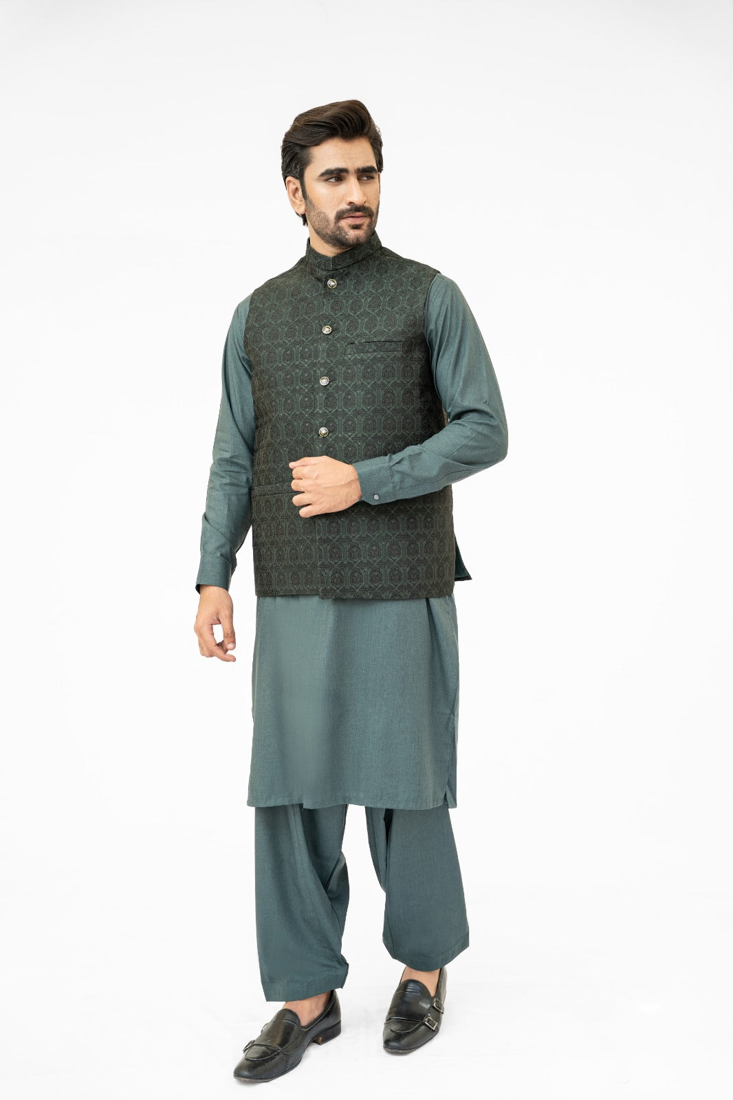 Emerald Green Waistcoat