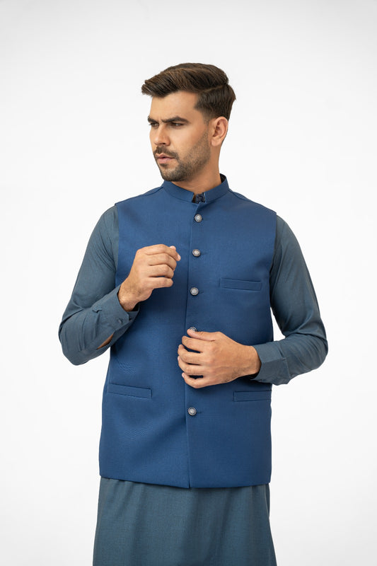 Blue Waistcoat