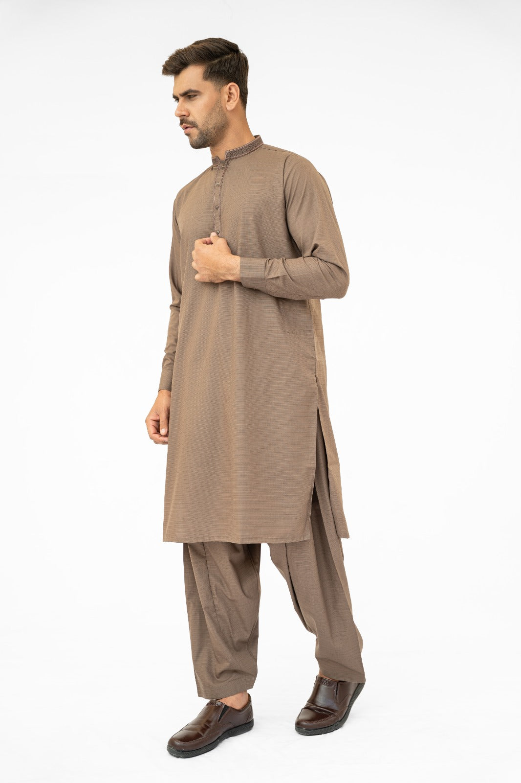 Mocha Kurta Shalwar