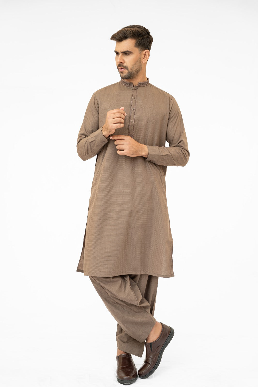 Mocha Kurta Shalwar