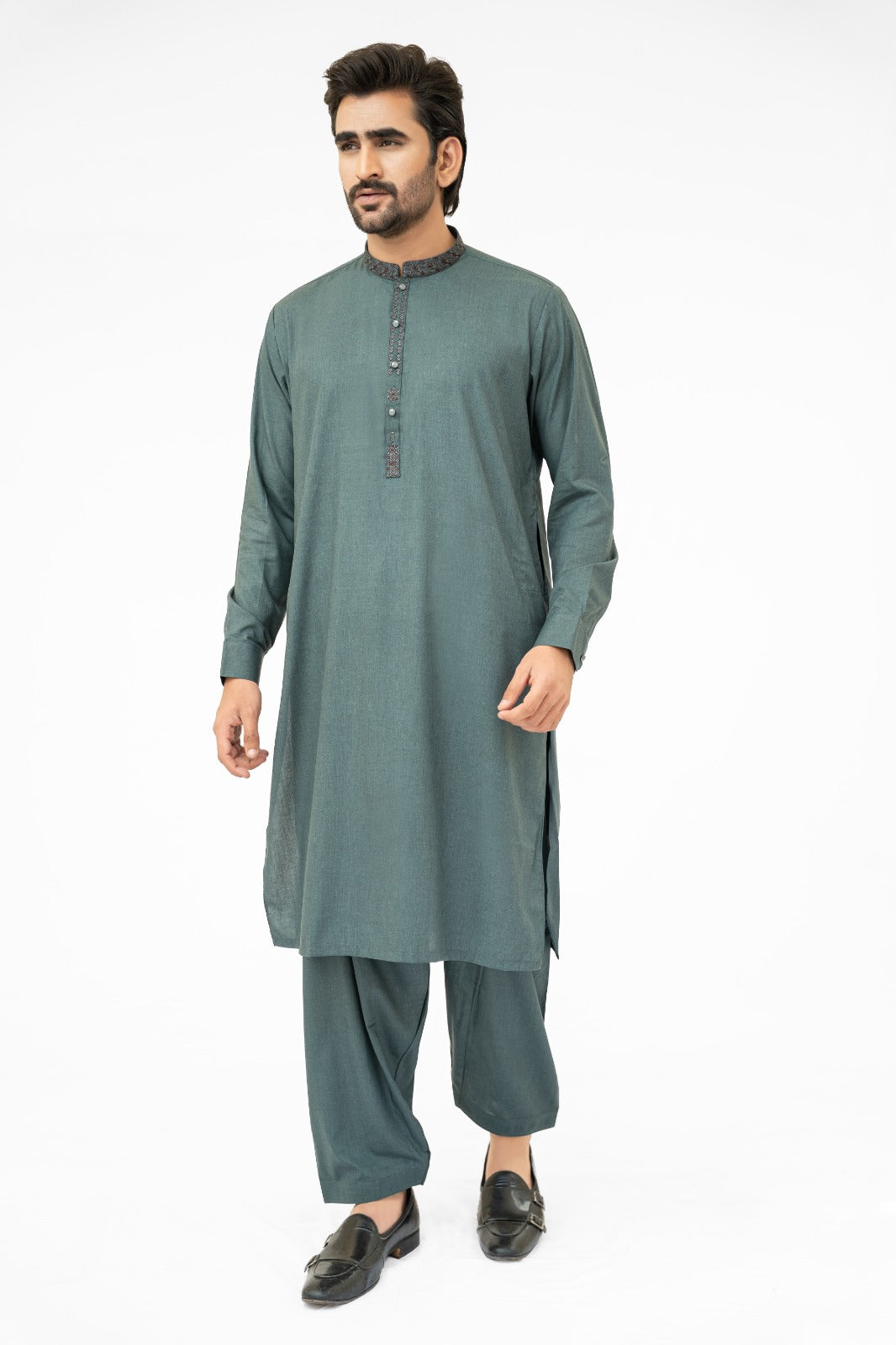 Green Bliss Kurta Shalwar