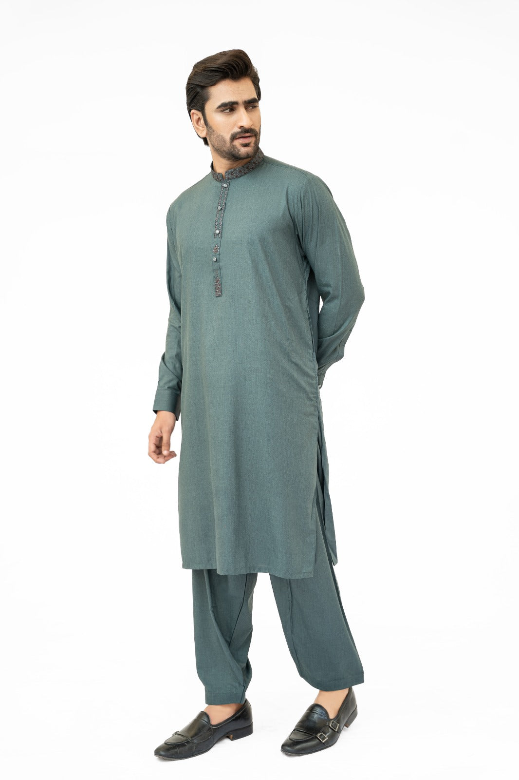 Green Bliss Kurta Shalwar