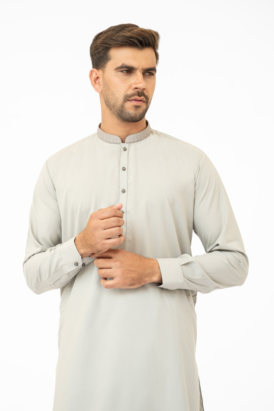 Light Grey Kurta Shalwar