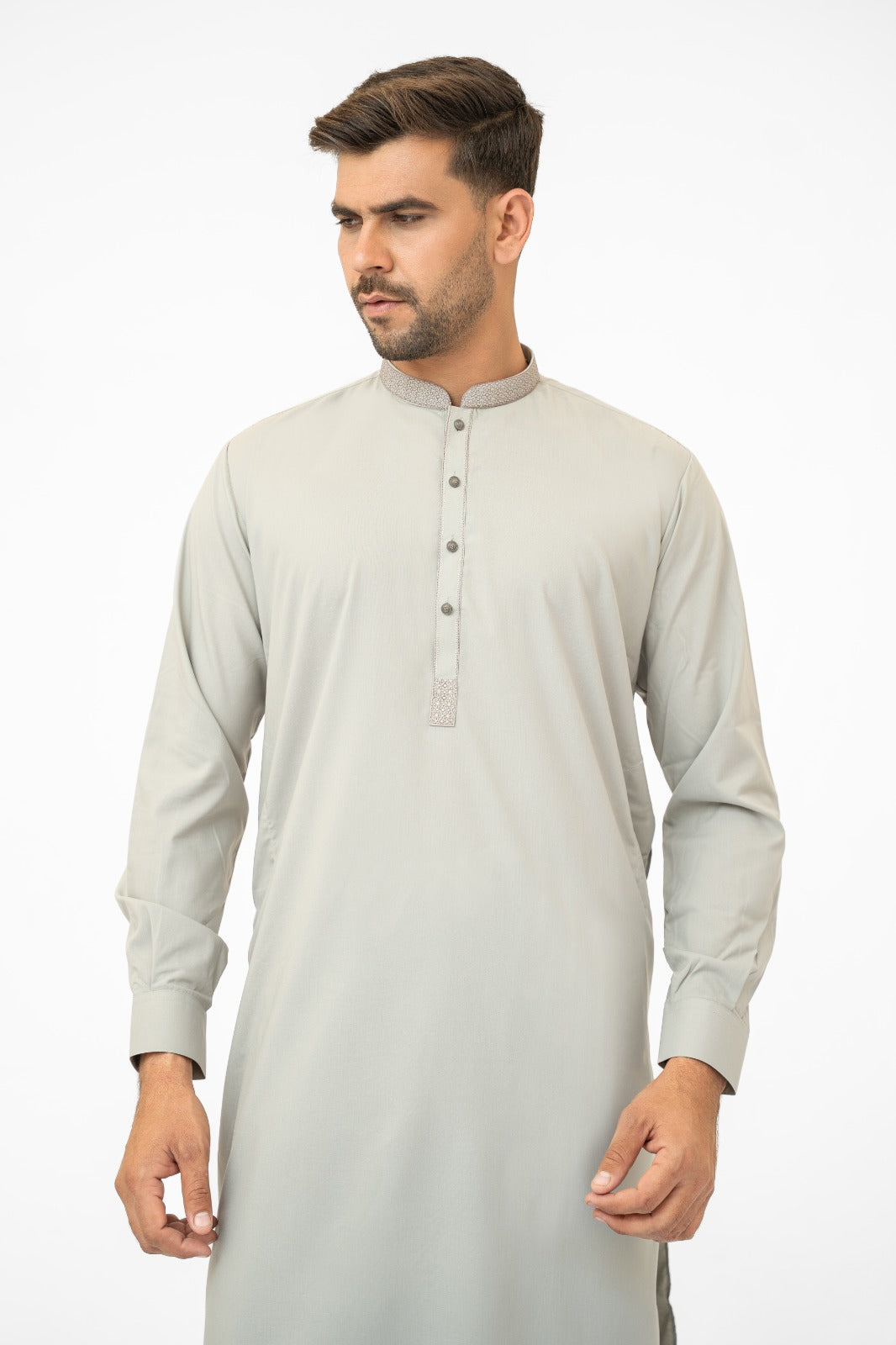 Light Grey Kurta Shalwar