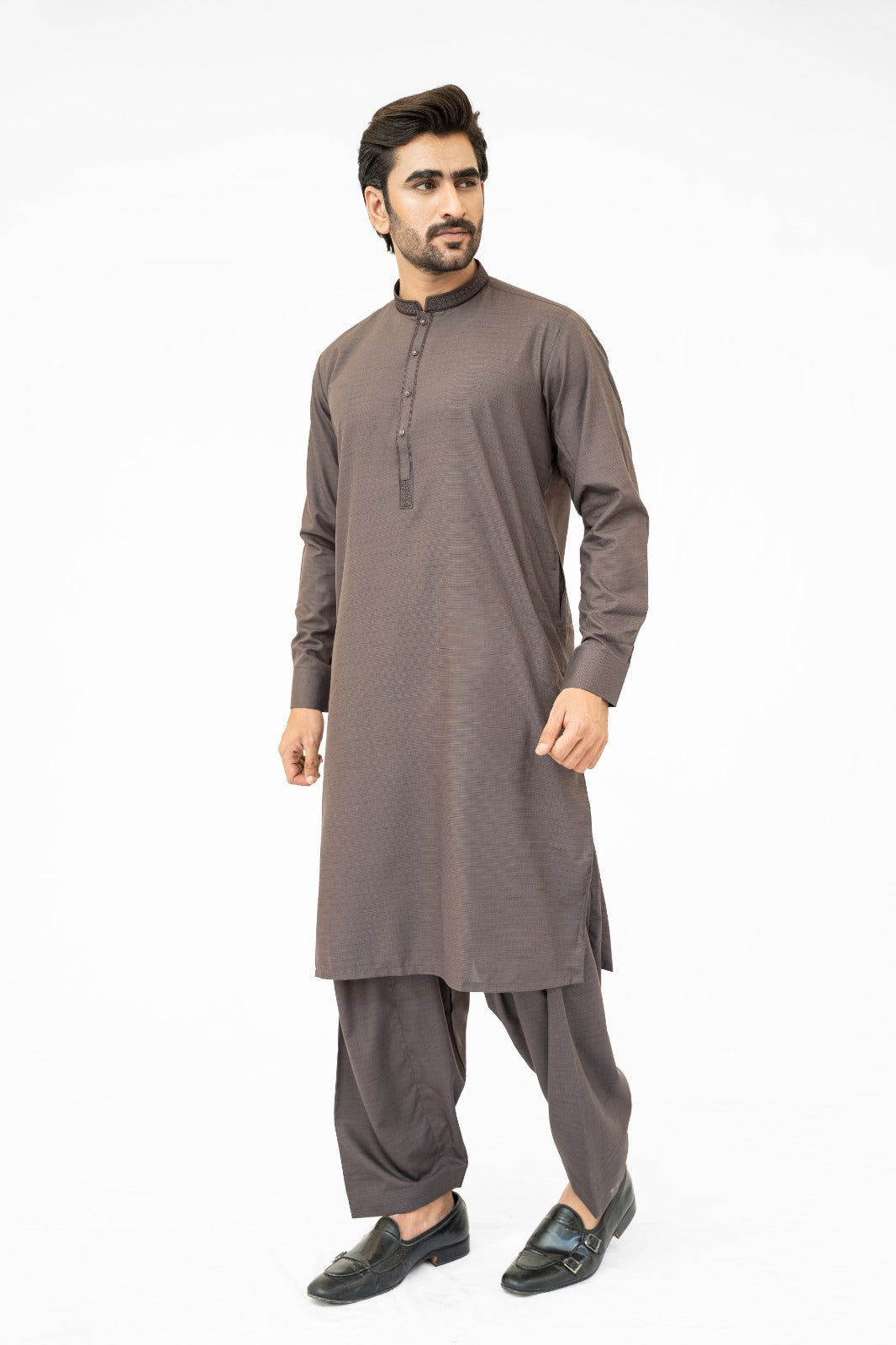 Chocolate Brown Kurta Shalwar