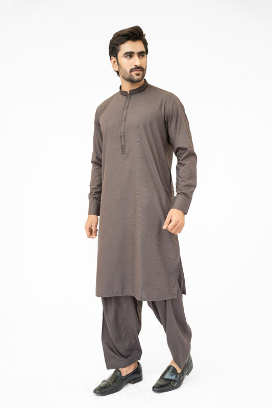 Chocolate Brown Kurta Shalwar