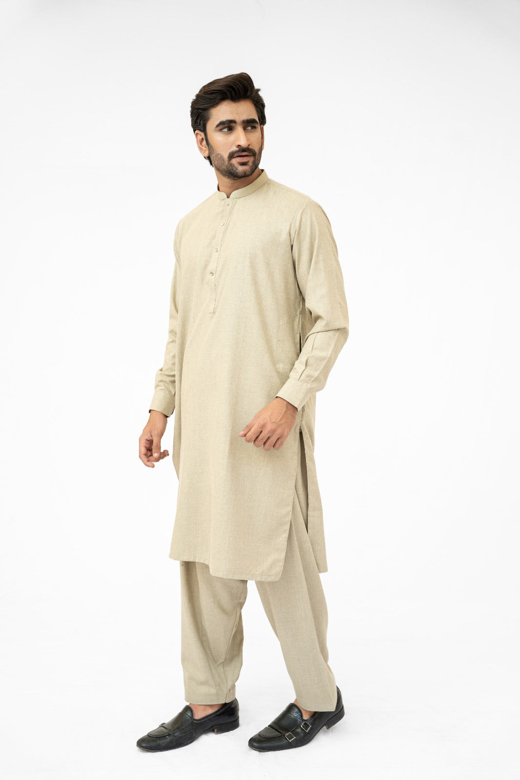 Beige Glory Kurta Shalwar