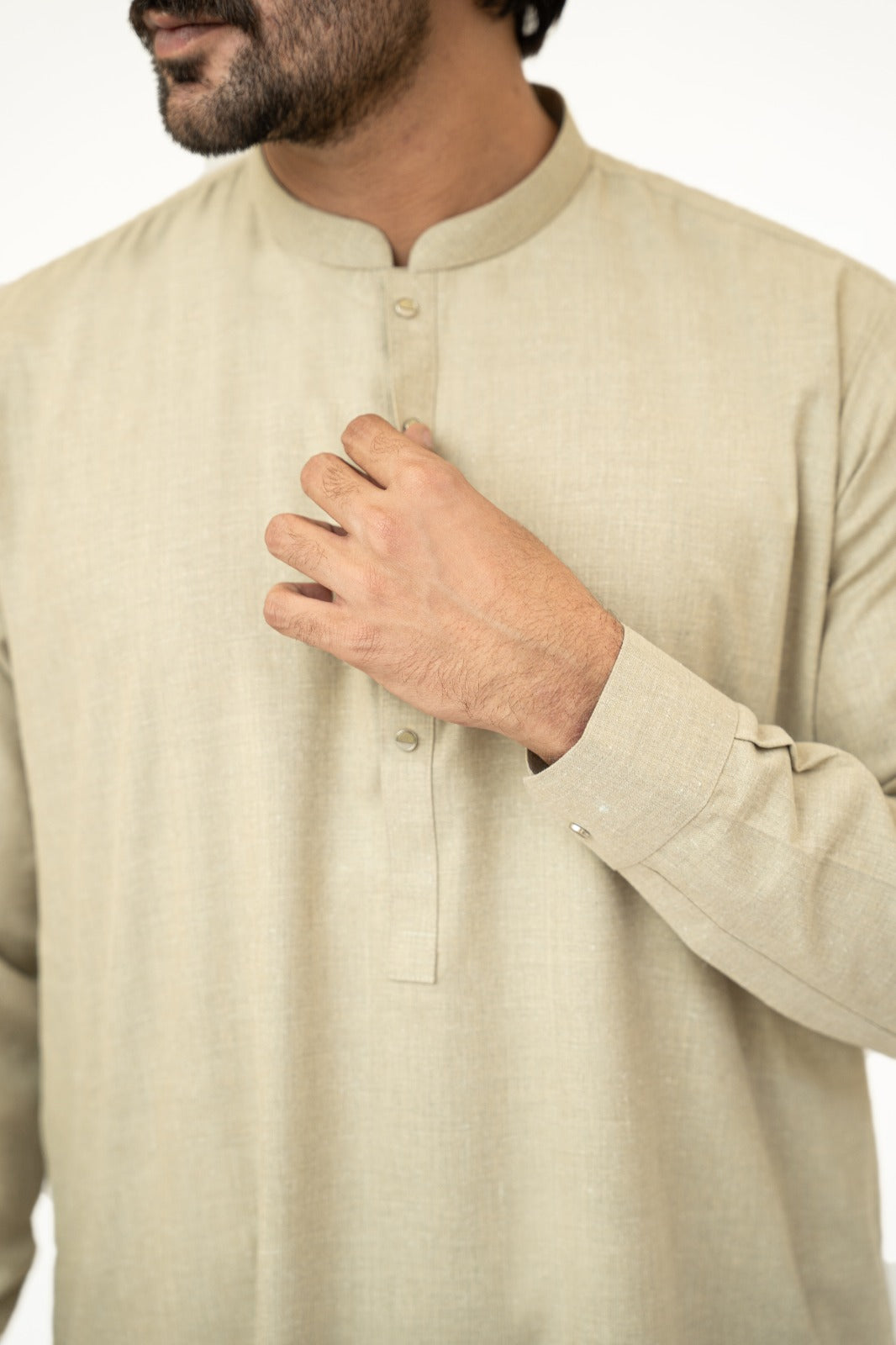Beige Glory Kurta Shalwar