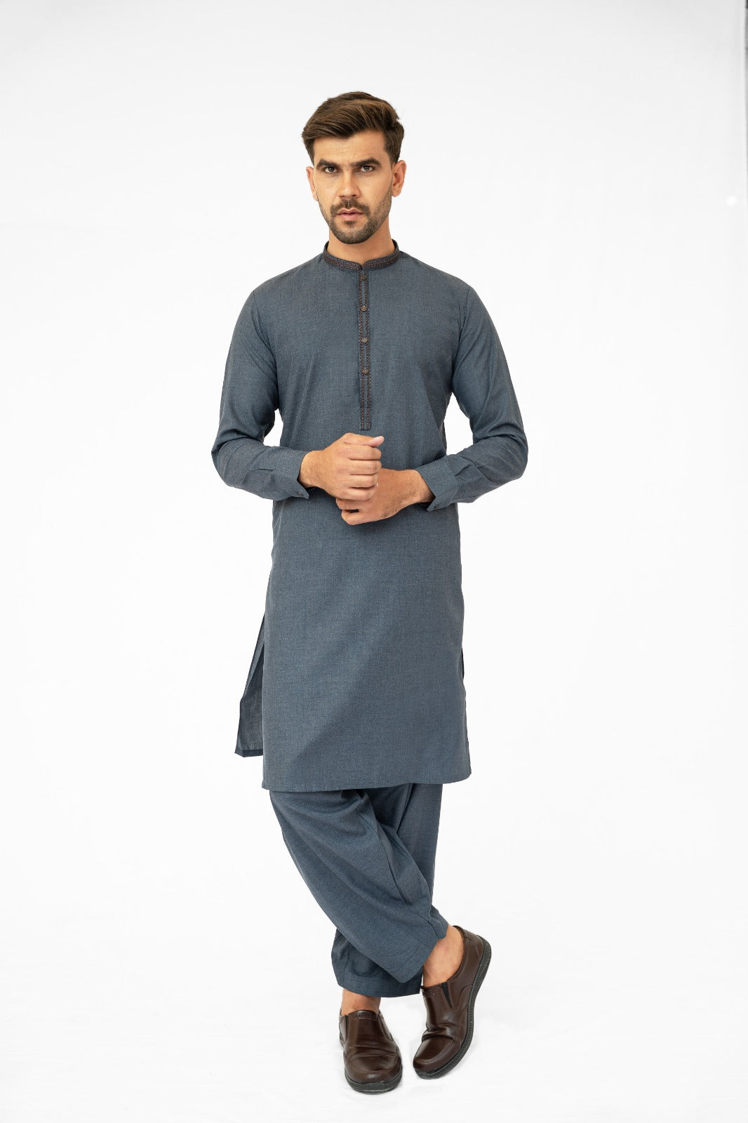 Denim Blue Kurta shalwar