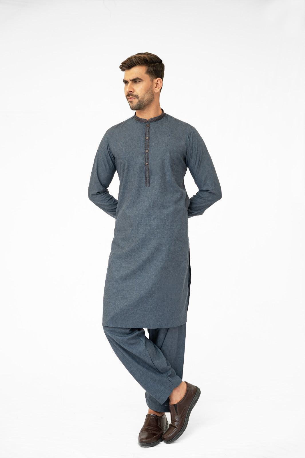 Denim Blue Kurta shalwar