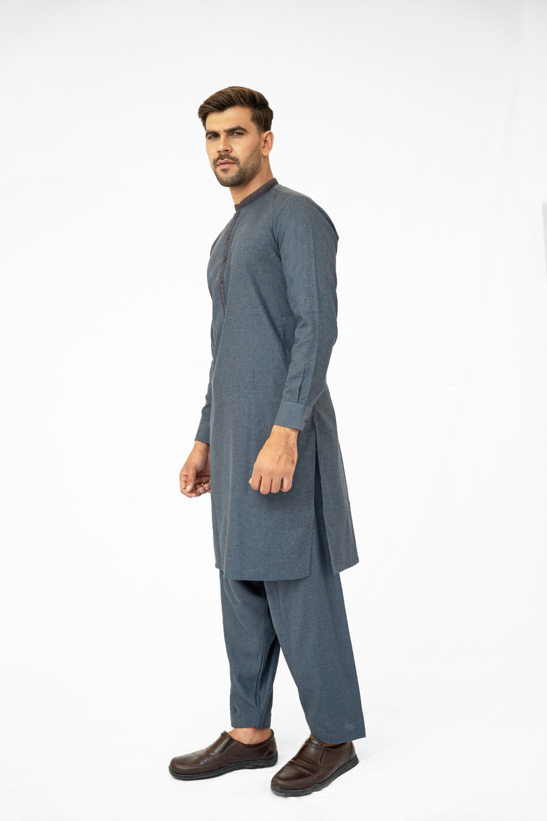 Denim Blue Kurta shalwar