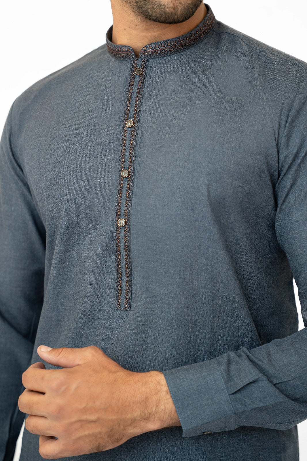Denim Blue Kurta shalwar