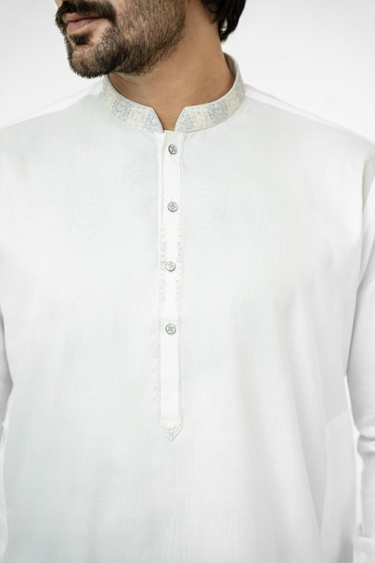 White Ice Kurta Shalwar