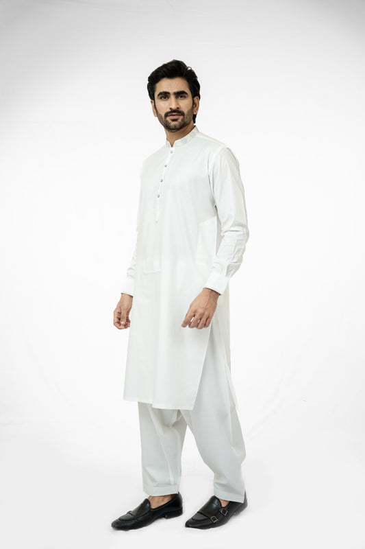 White Ice Kurta Shalwar