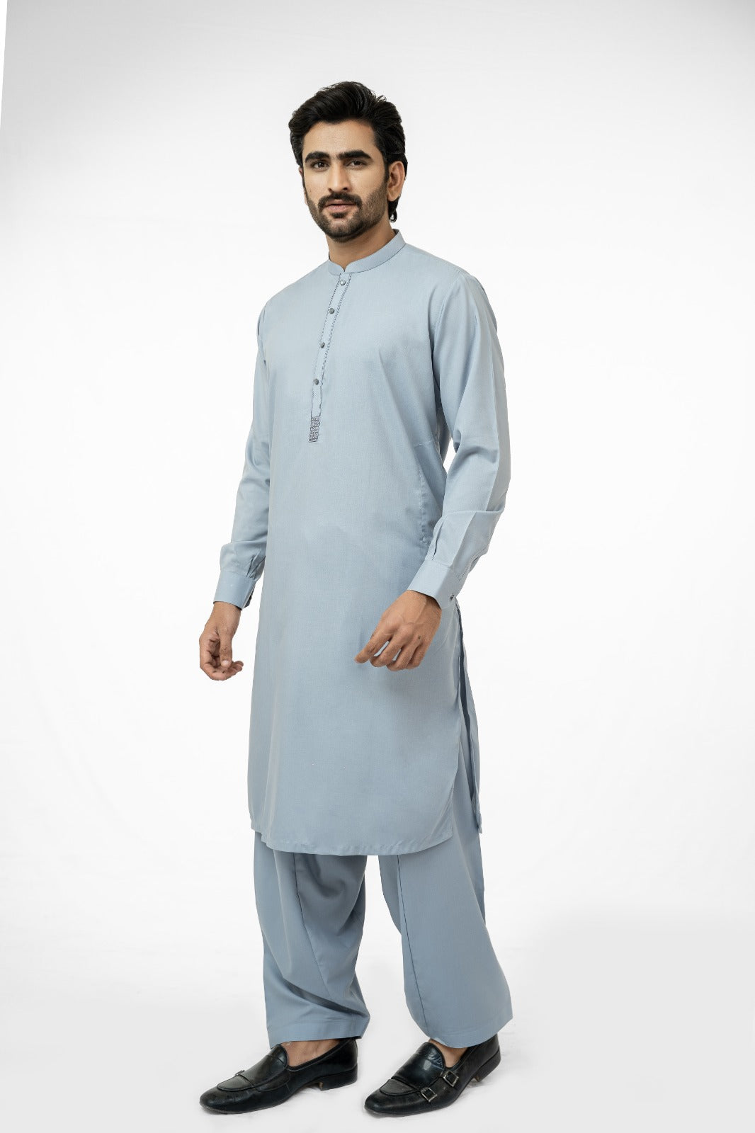 Prestige Blue Kurta Shalwar