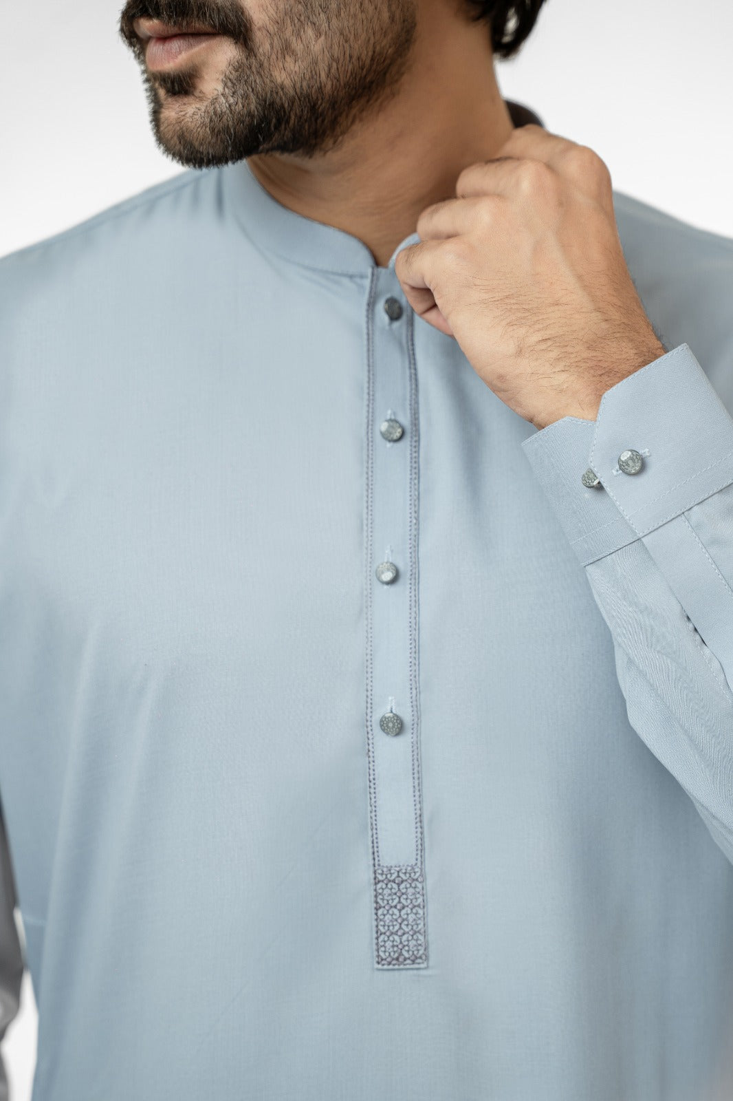 Prestige Blue Kurta Shalwar