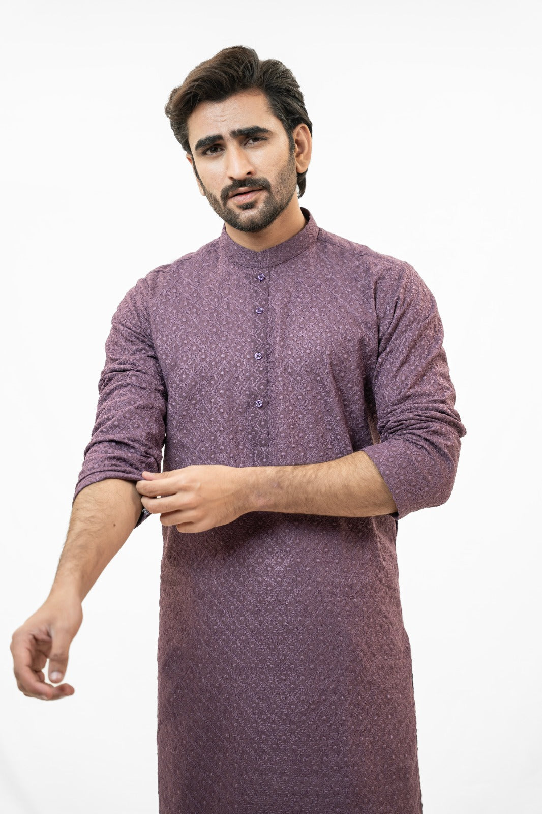 Purple Alluse Kurta Pajama