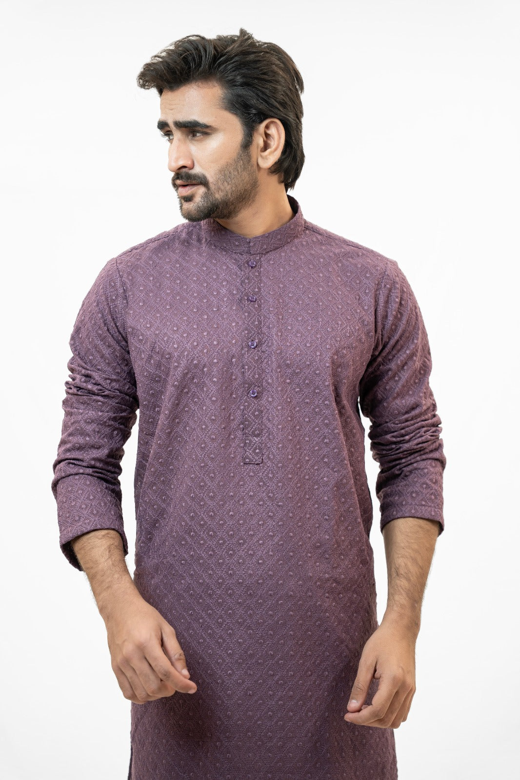 Purple Alluse Kurta Pajama