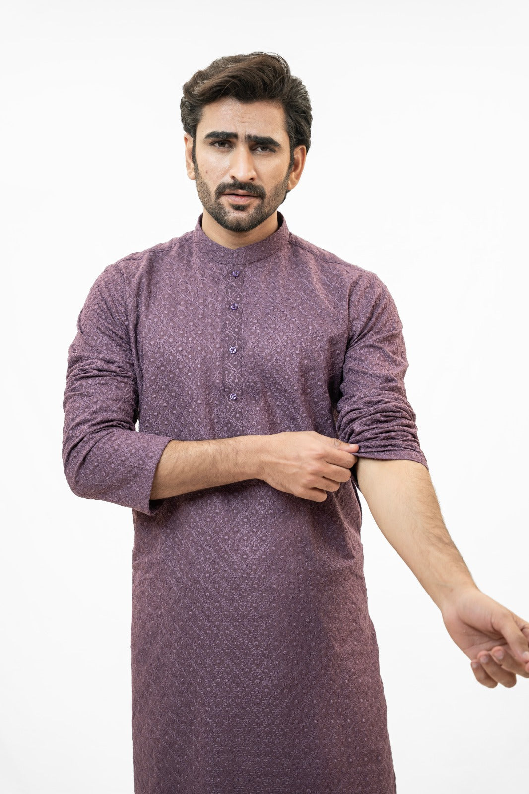 Purple Alluse Kurta Pajama