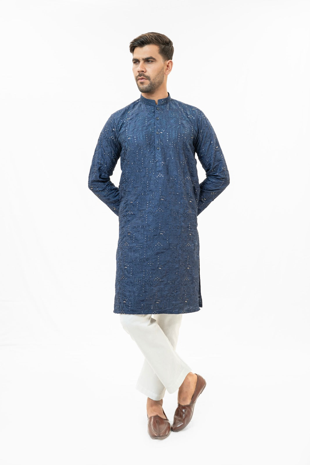 Sapphire Navy Blue Kurta Pajama