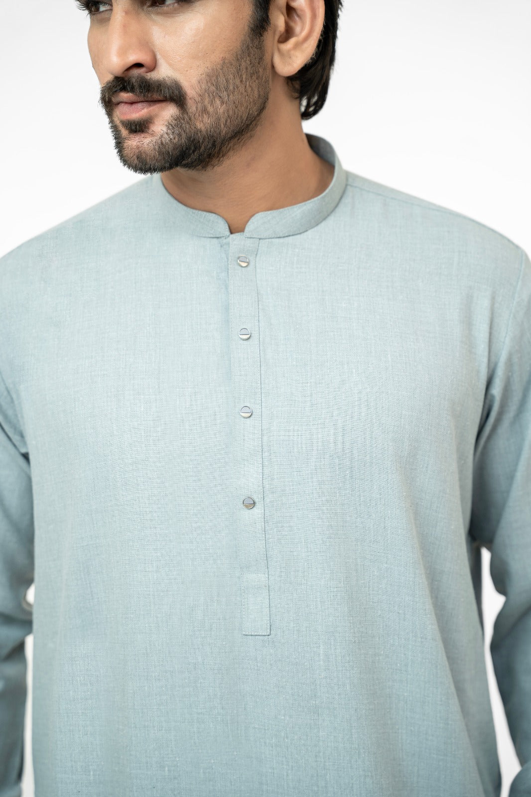 Steel Blue Kurta Shalwar