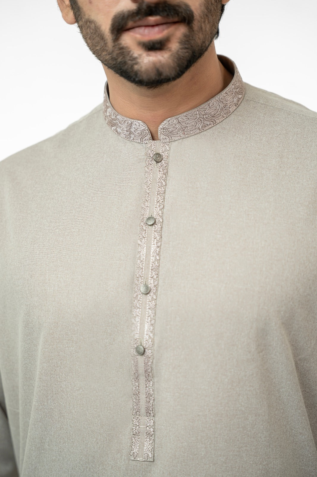 Perfect Greige Kurta Shalwar