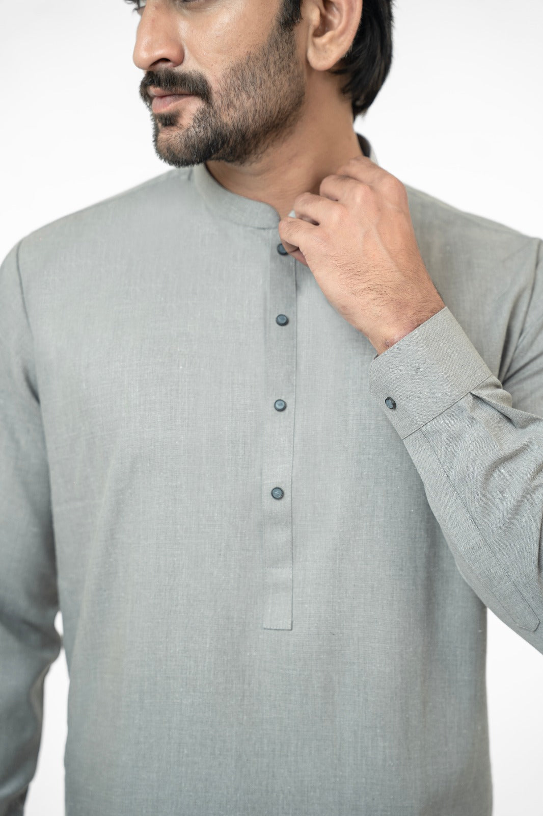 Stone Grey Kurta Salwar