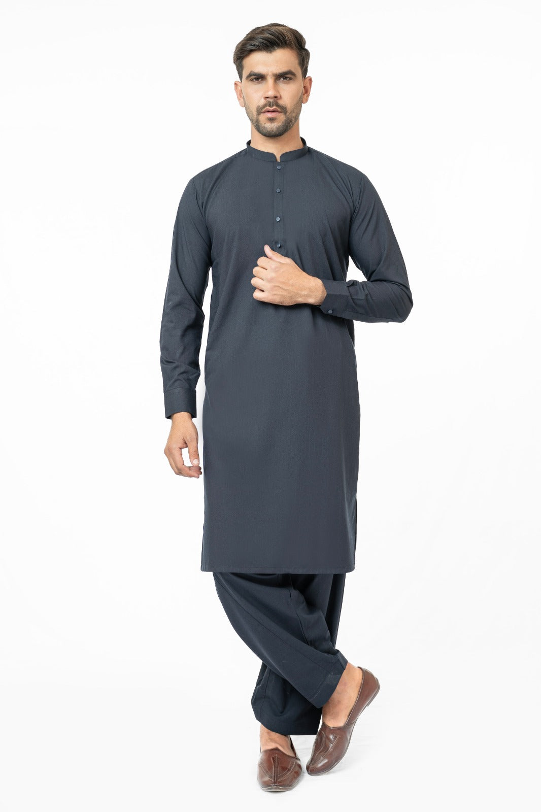 Black Simplicity Kurta Shalwar