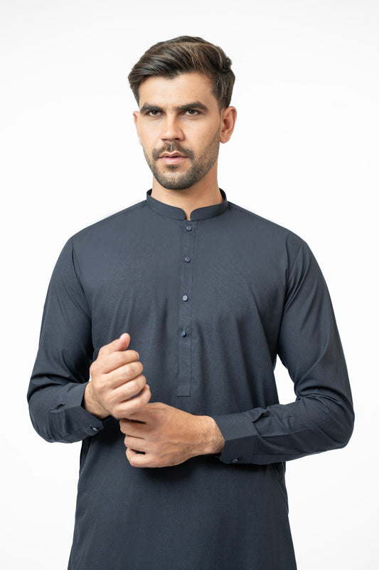 Black Simplicity Kurta Shalwar