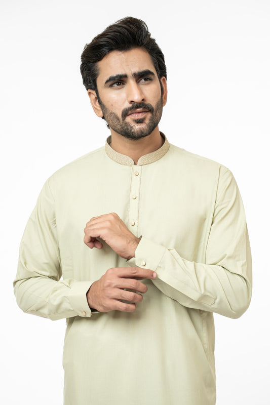 Ivory Drift Kurta Shalwar