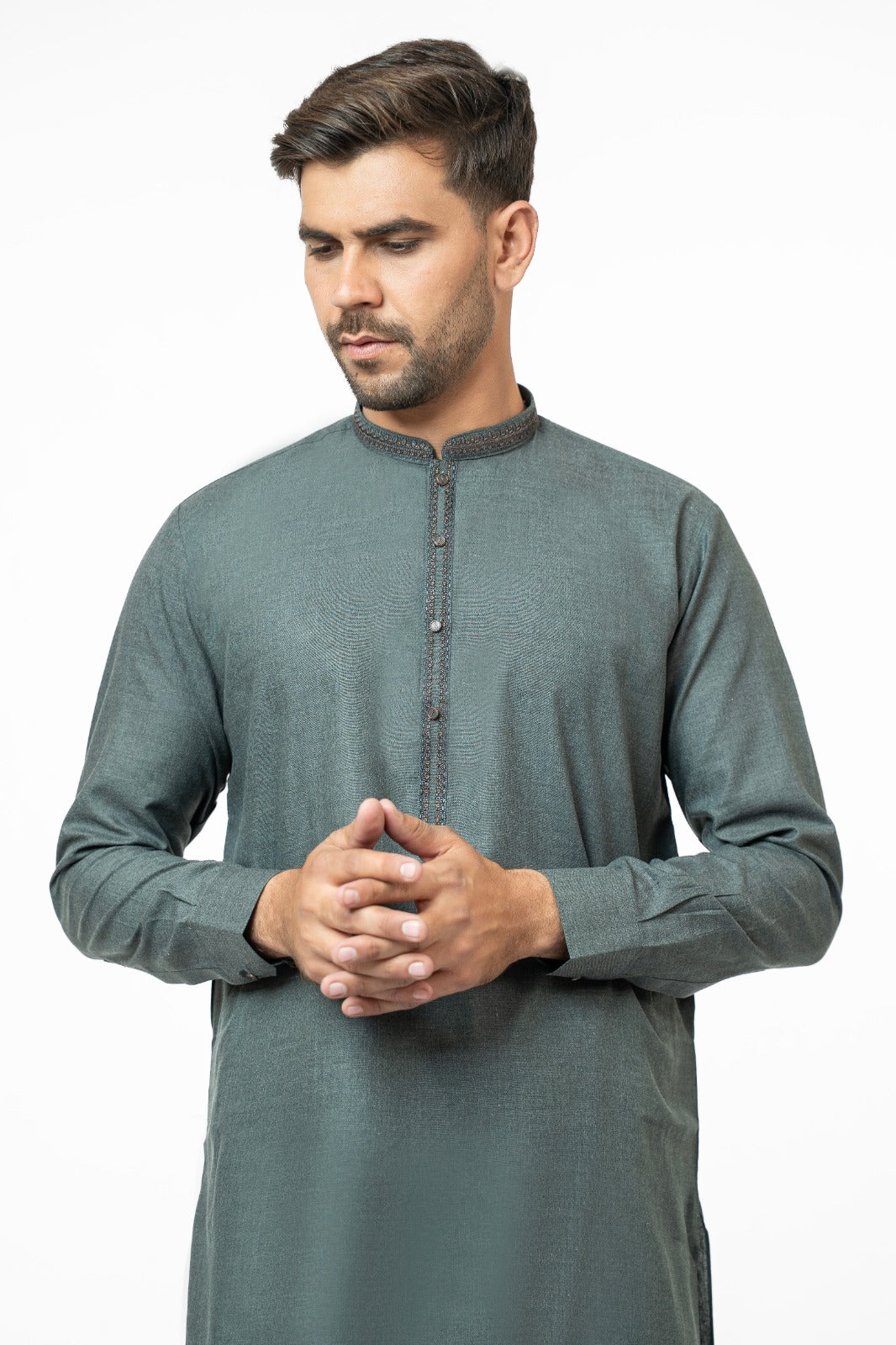 Forest Green Kurta Shalwar