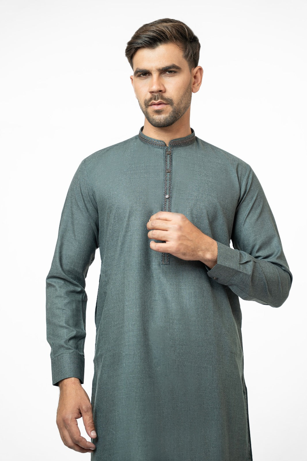 Forest Green Kurta Shalwar