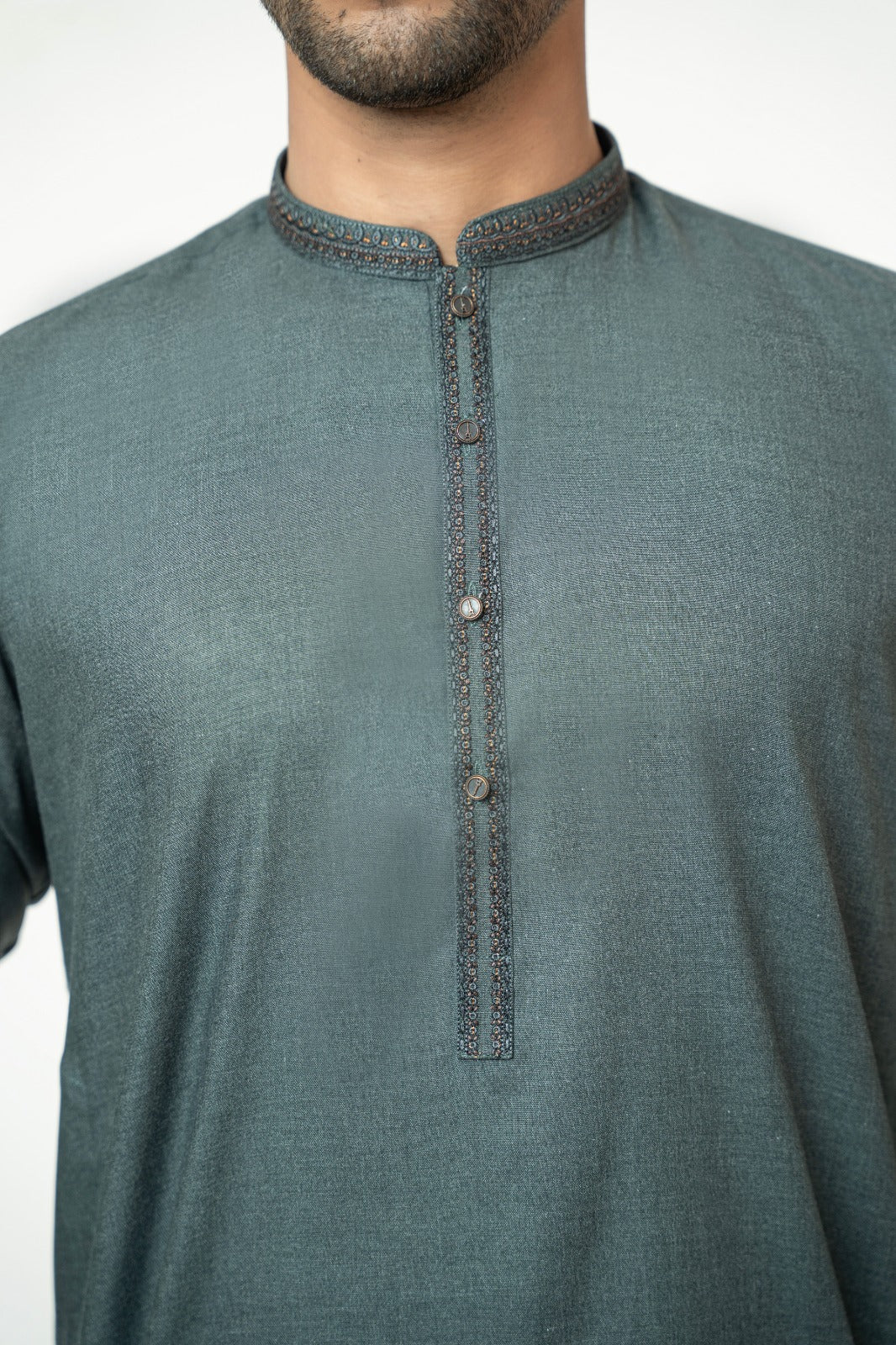 Forest Green Kurta Shalwar