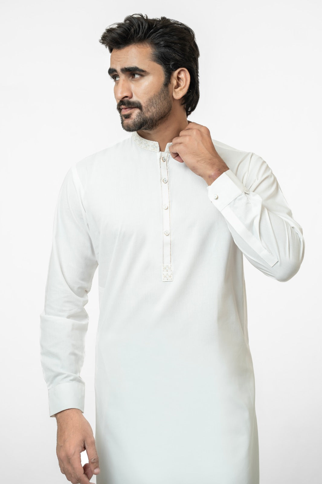 White Core Kurta Shalwar