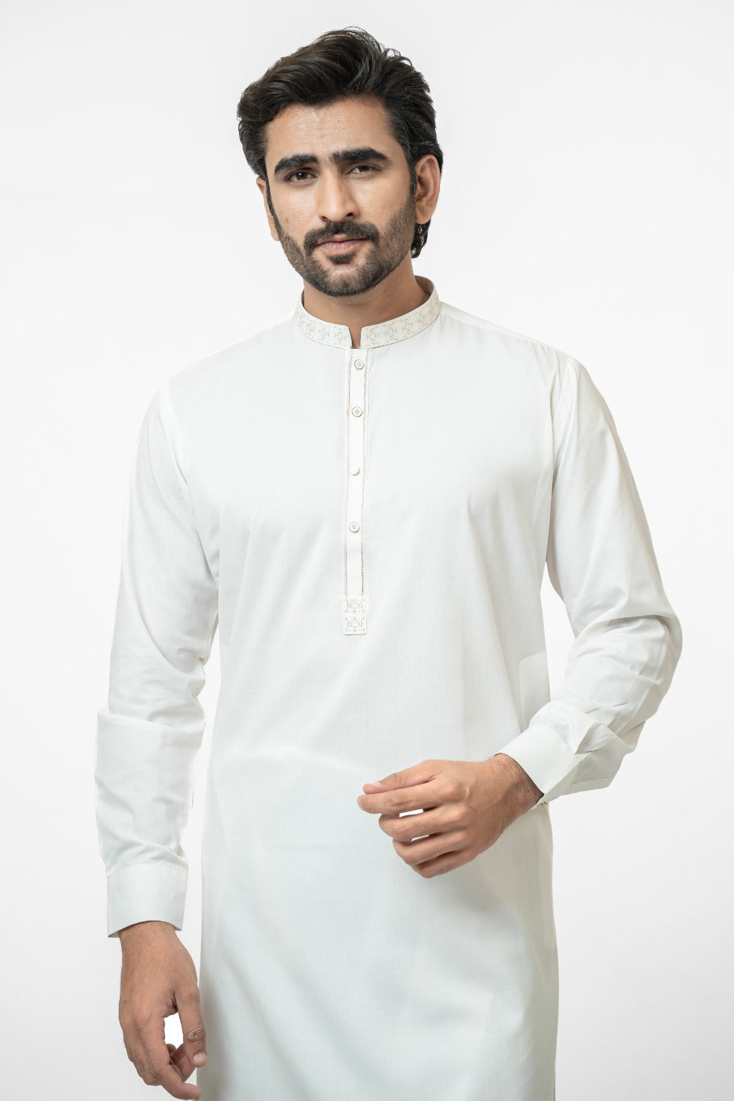 White Core Kurta Shalwar