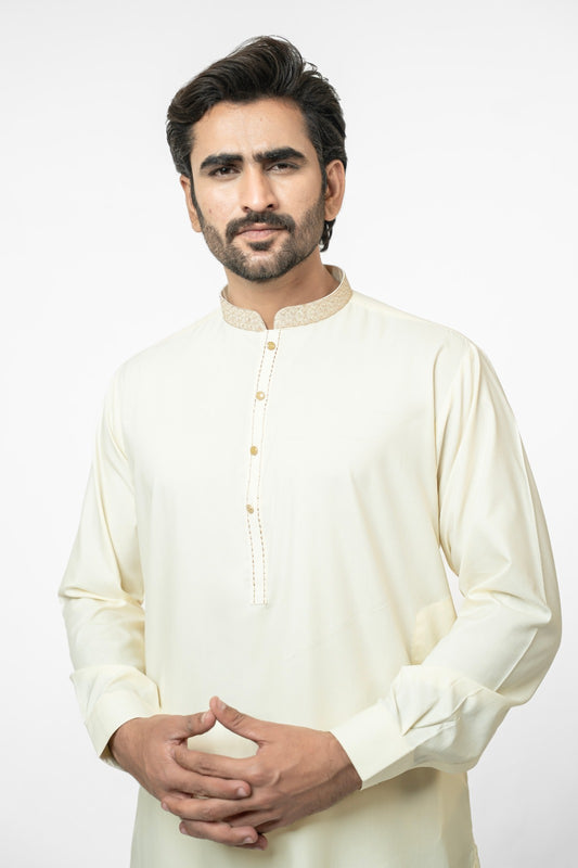 Signature Beige Kurta Shalwar