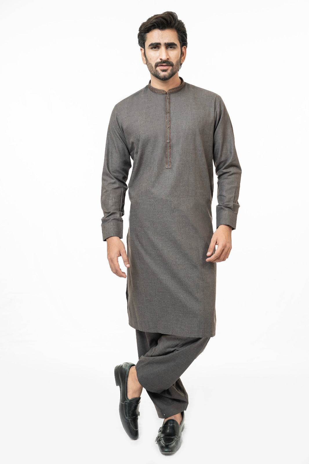 Grey Cloud Kurta Shalwar