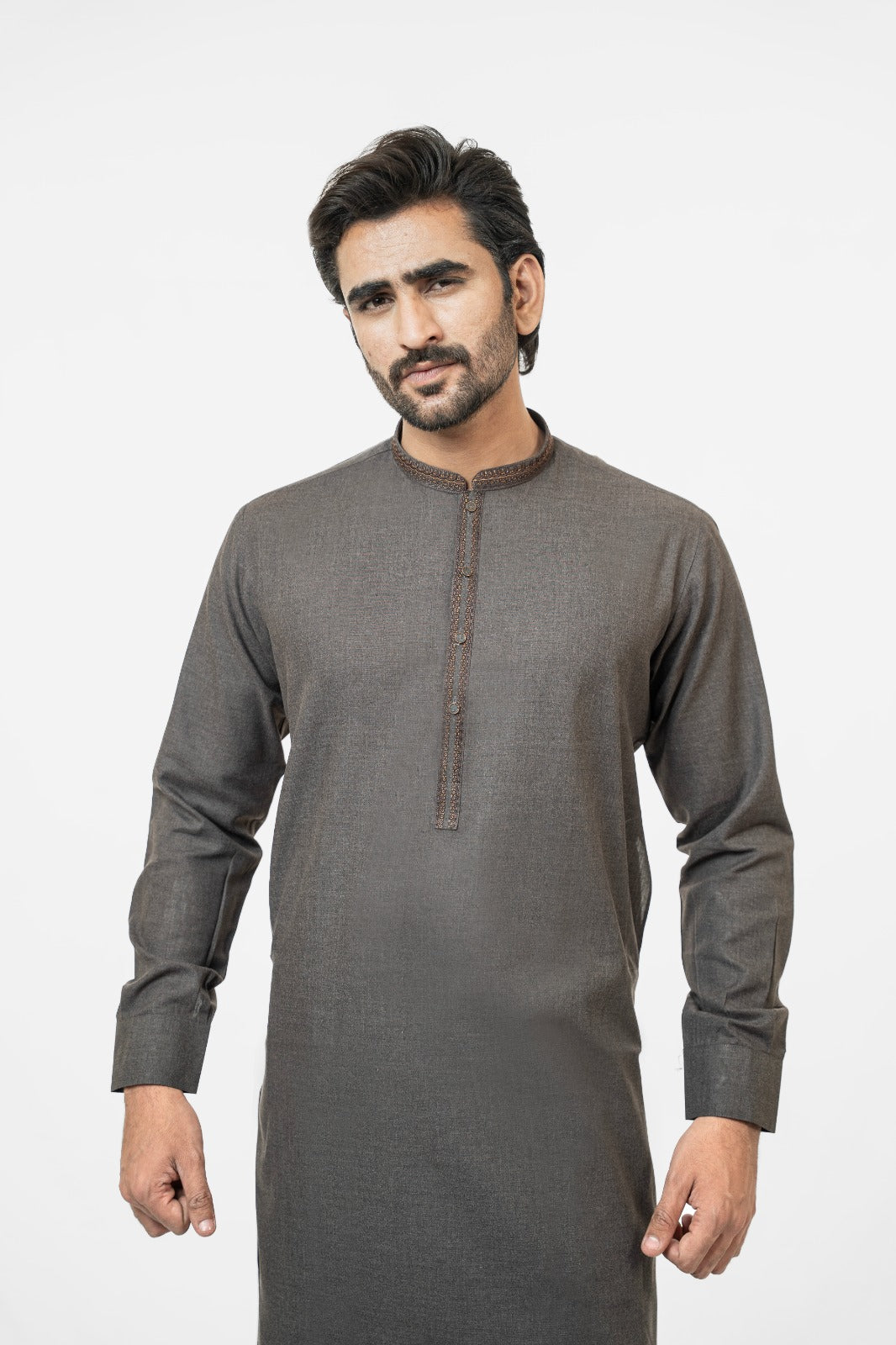 Grey Cloud Kurta Shalwar