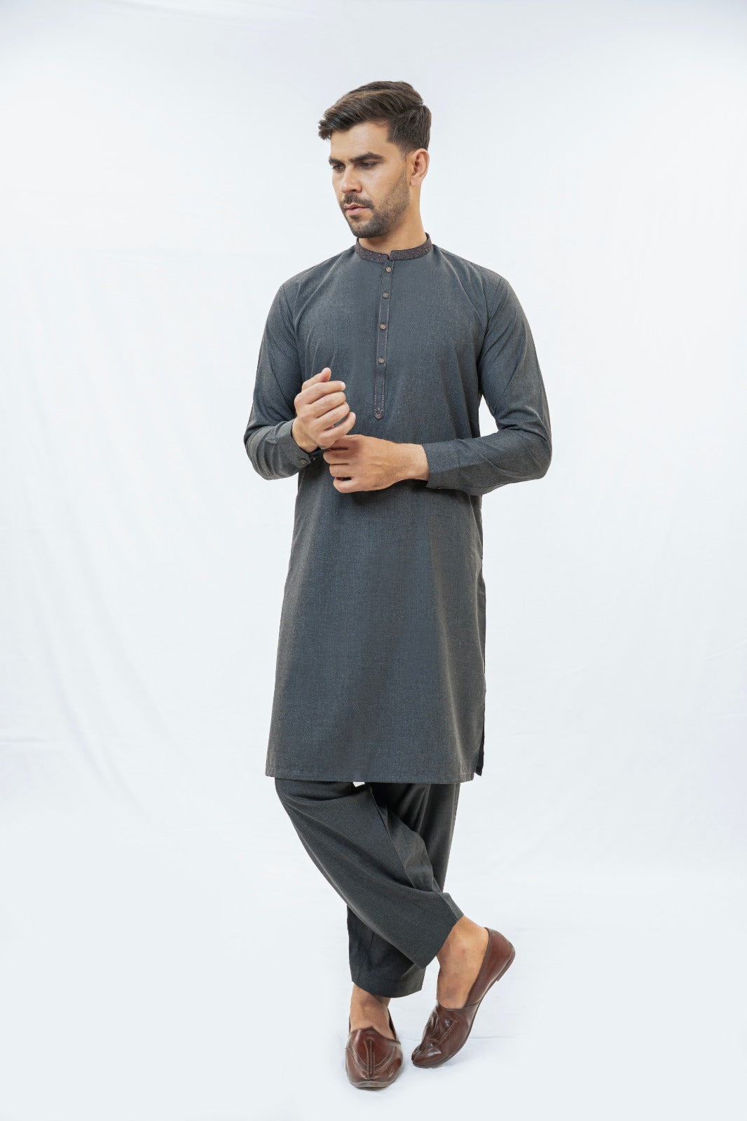 Charcoal Kurta Shalwar