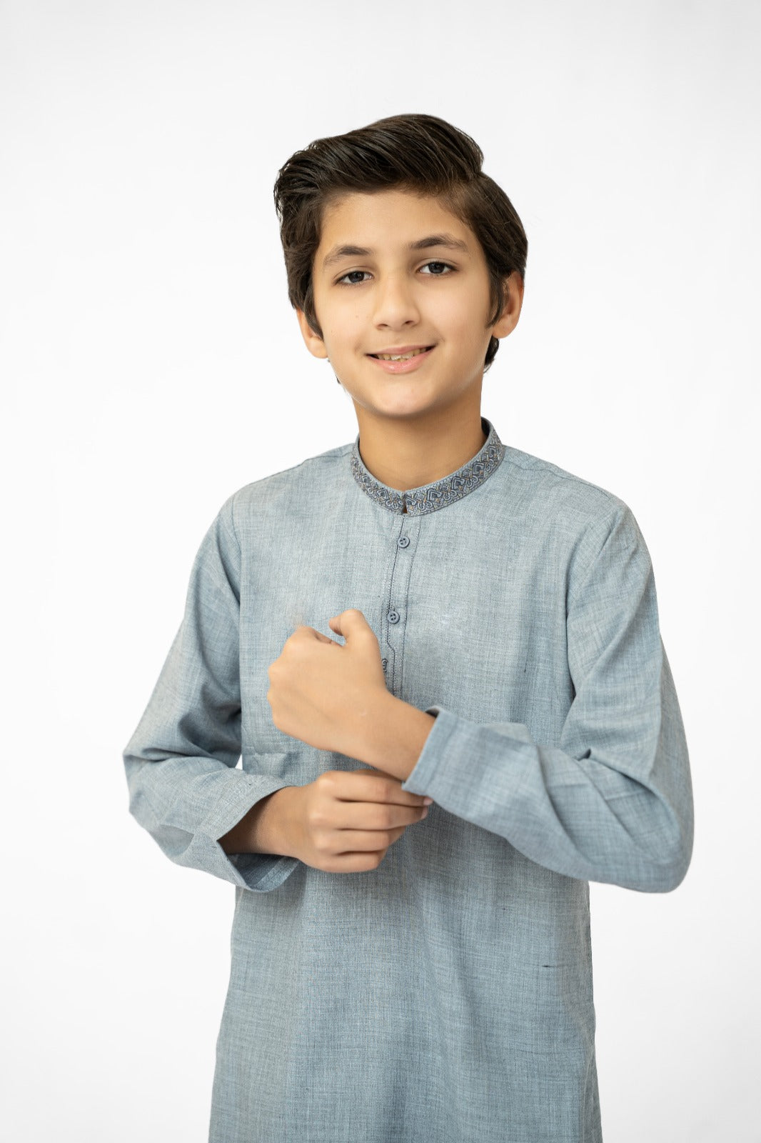 Grey Good Boys Kurta Pajama