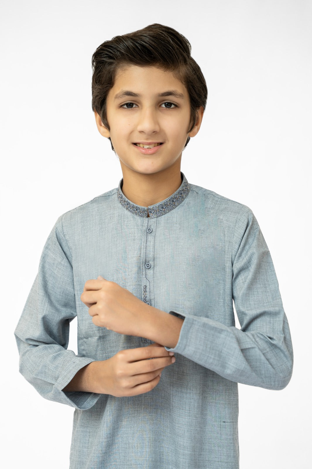 Grey Good Boys Kurta Pajama